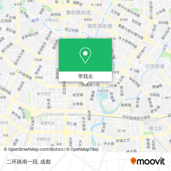 二环路南一段地图