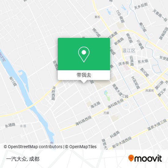 一汽大众地图