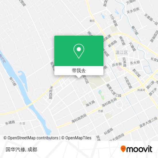 国华汽修地图