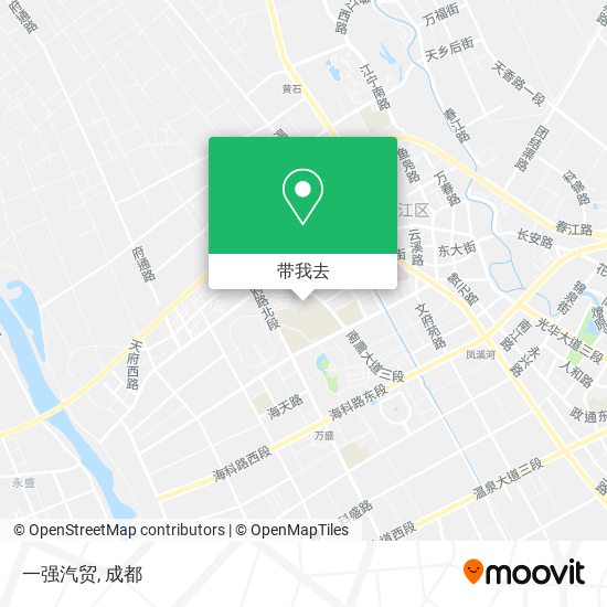 一强汽贸地图