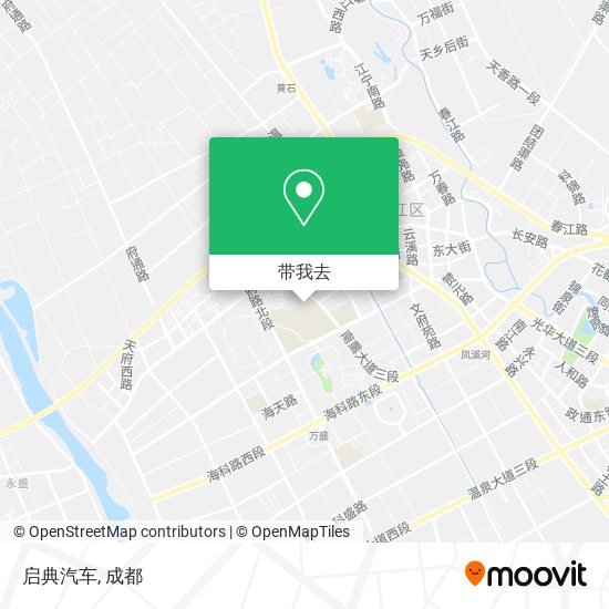 启典汽车地图