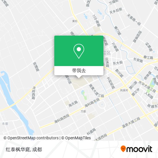 红泰枫华庭地图