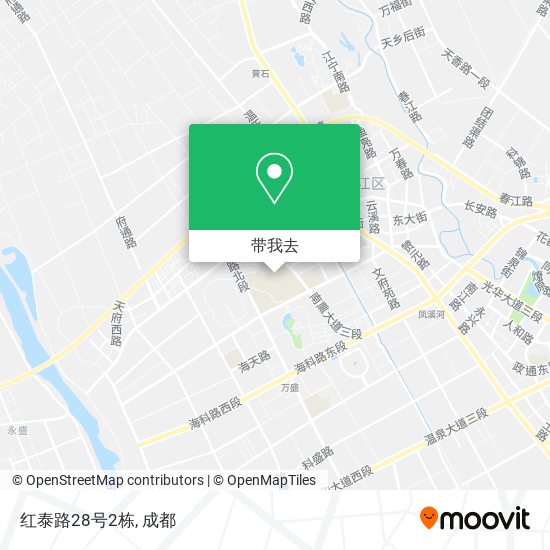 红泰路28号2栋地图