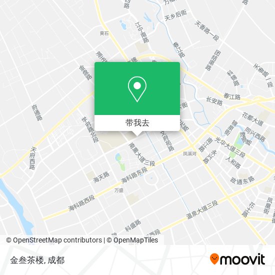 金叁茶楼地图