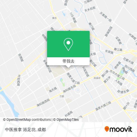 中医推拿 浴足坊地图