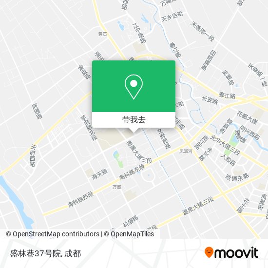 盛林巷37号院地图