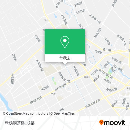 绿杨涧茶楼地图