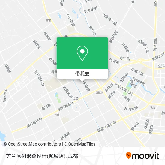 芝兰原创形象设计(柳城店)地图