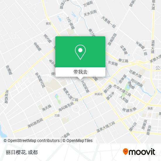 丽日樱花地图