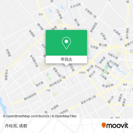 丹桂苑地图