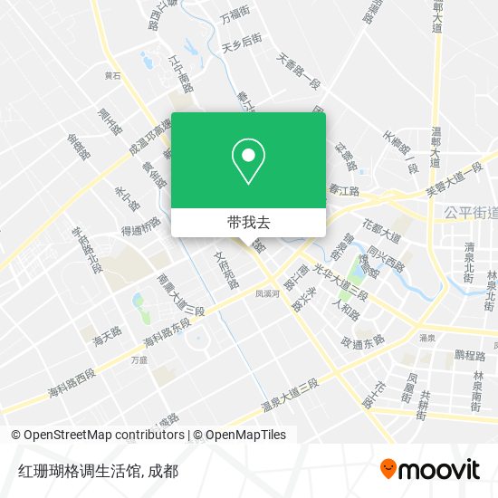 红珊瑚格调生活馆地图