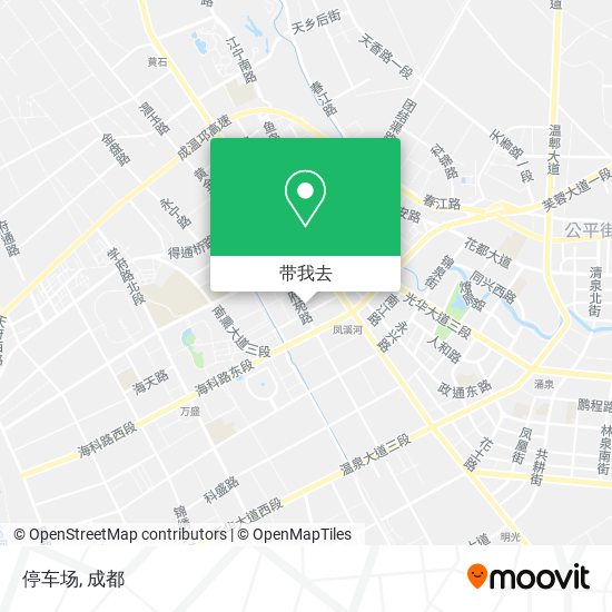 停车场地图