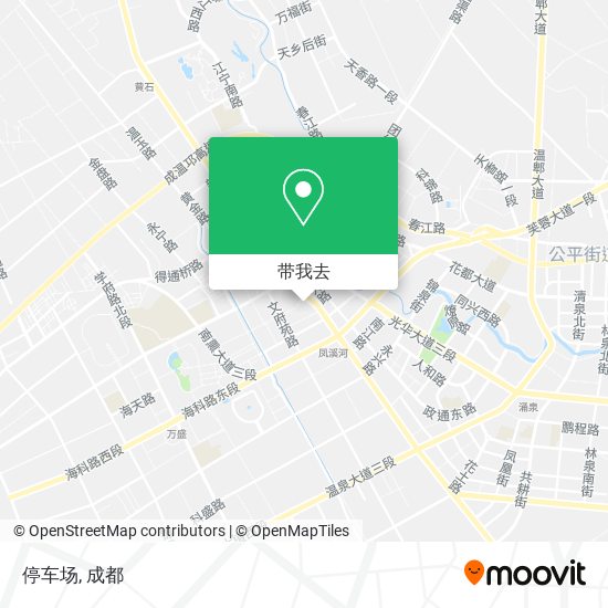 停车场地图