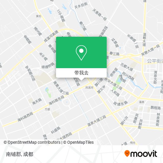 南铺郡地图