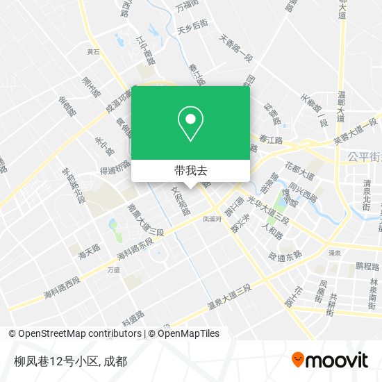 柳凤巷12号小区地图