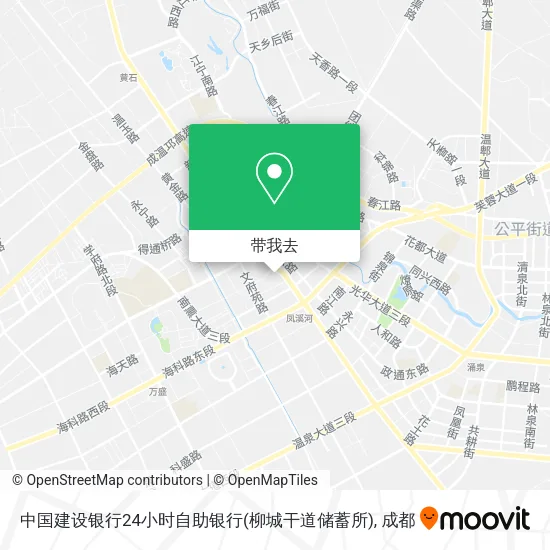 中国建设银行24小时自助银行(柳城干道储蓄所)地图