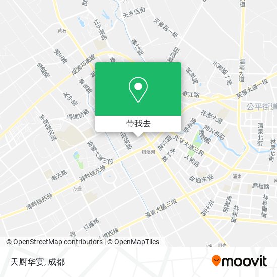 天厨华宴地图