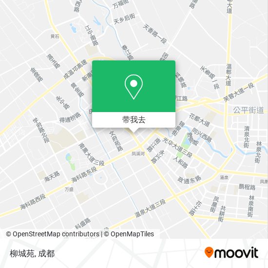 柳城苑地图