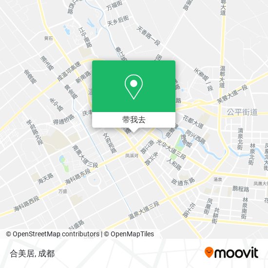 合美居地图