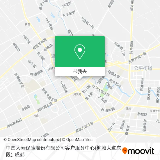 中国人寿保险股份有限公司客户服务中心(柳城大道东段)地图