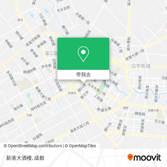 新港大酒楼地图