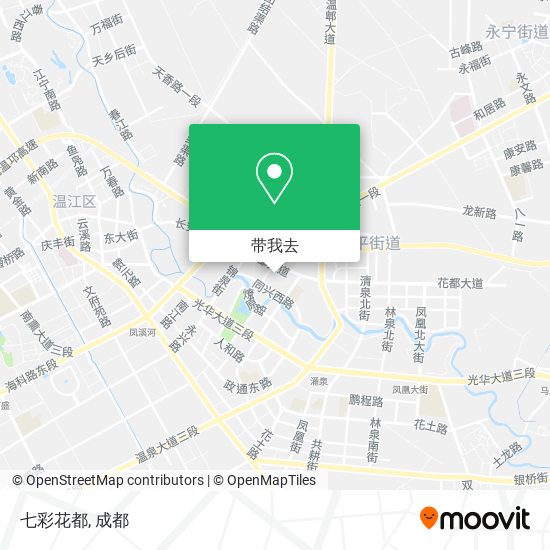 七彩花都地图