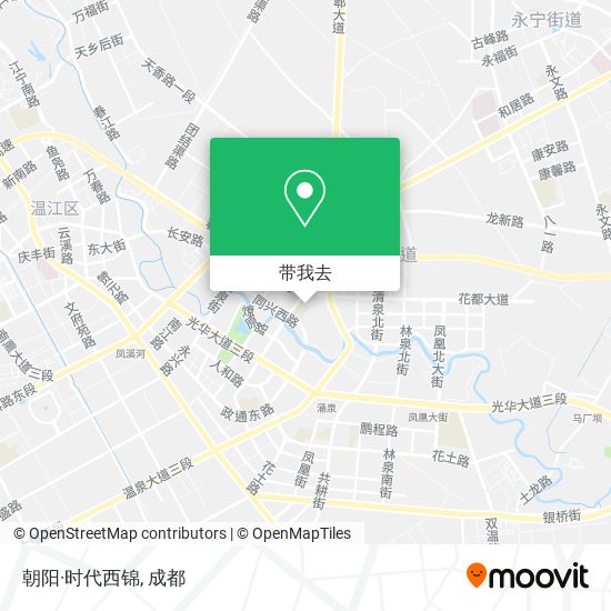 朝阳·时代西锦地图