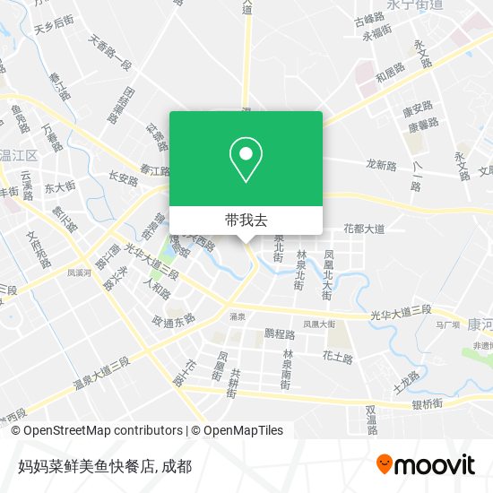 妈妈菜鲜美鱼快餐店地图