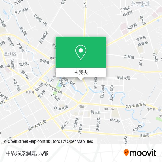 中铁瑞景澜庭地图