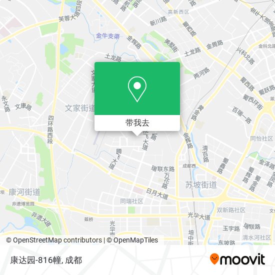康达园-816幢地图