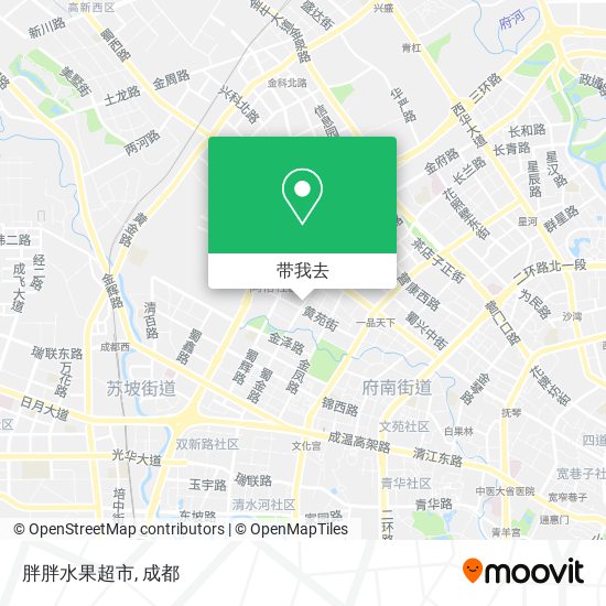 胖胖水果超市地图