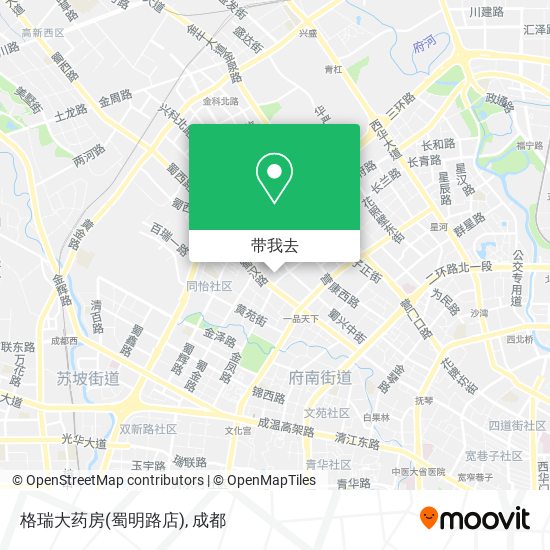 格瑞大药房(蜀明路店)地图