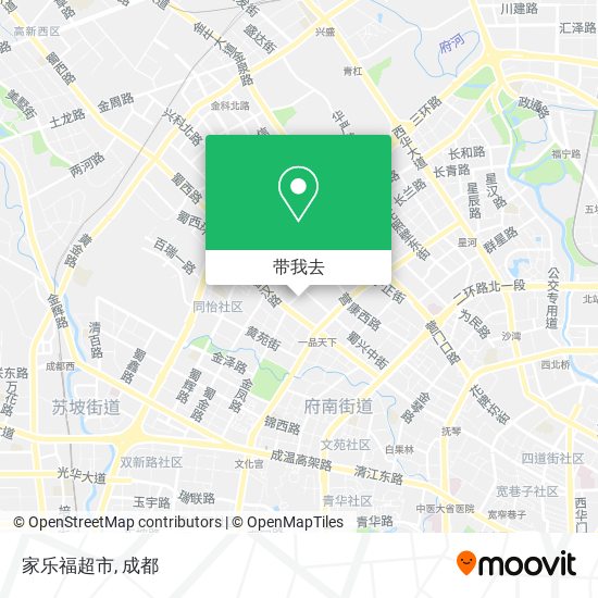 家乐福超市地图