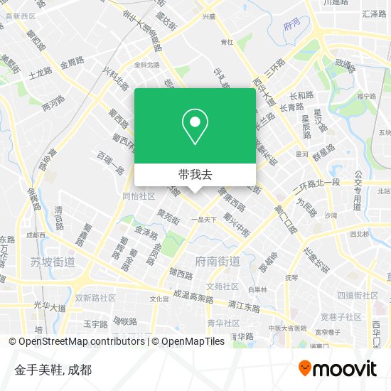 金手美鞋地图