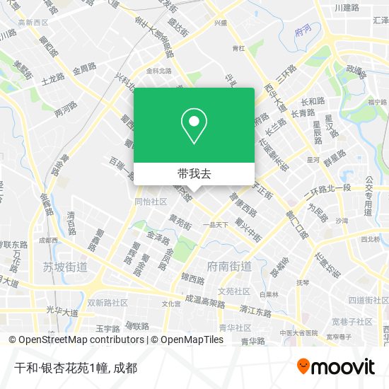 干和·银杏花苑1幢地图