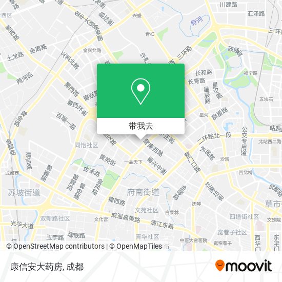 康信安大药房地图