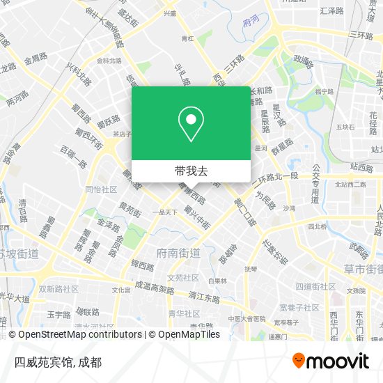 四威苑宾馆地图