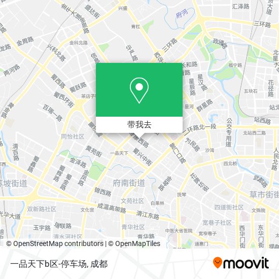 一品天下b区-停车场地图