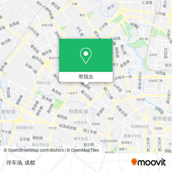 停车场地图