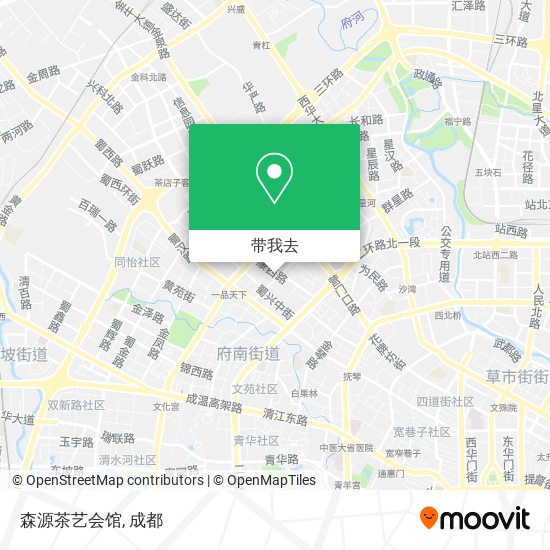 森源茶艺会馆地图