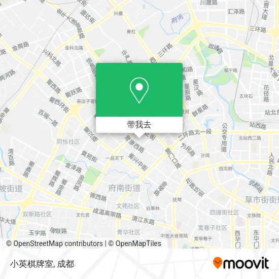 小英棋牌室地图