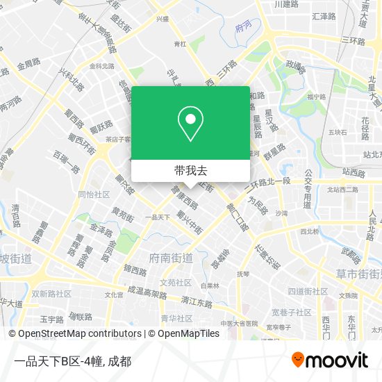 一品天下B区-4幢地图