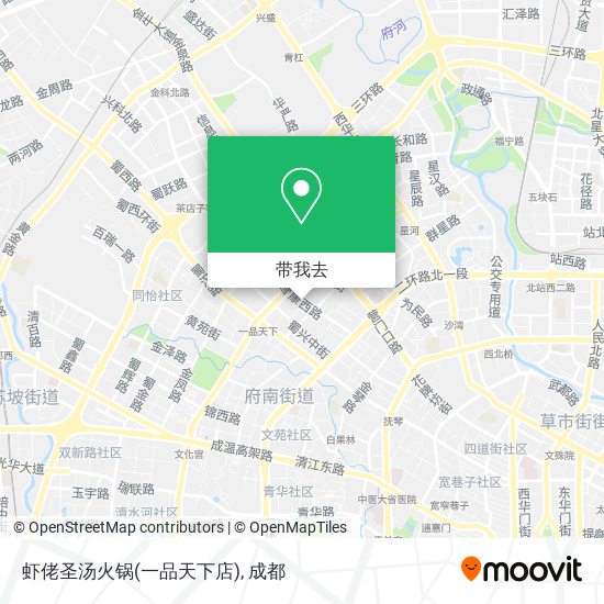 虾佬圣汤火锅(一品天下店)地图