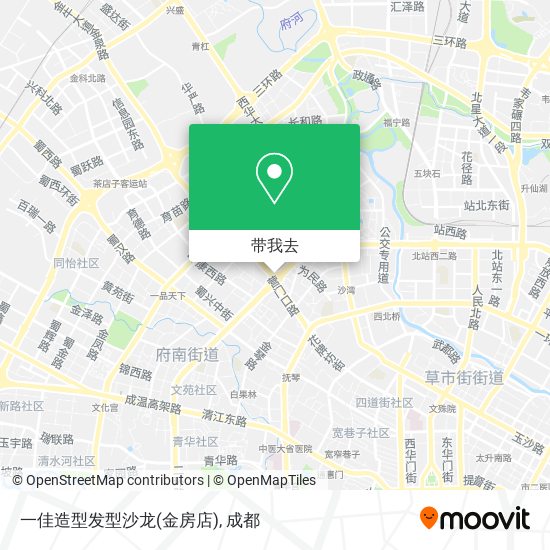 一佳造型发型沙龙(金房店)地图