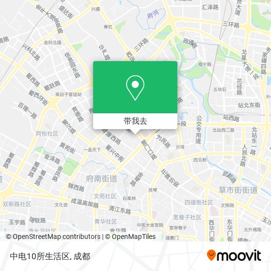 中电10所生活区地图