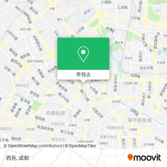 西苑地图