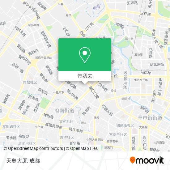 天奥大厦地图