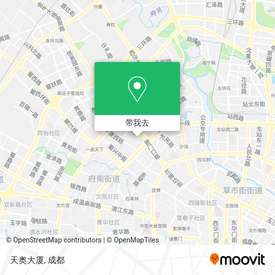 天奥大厦地图