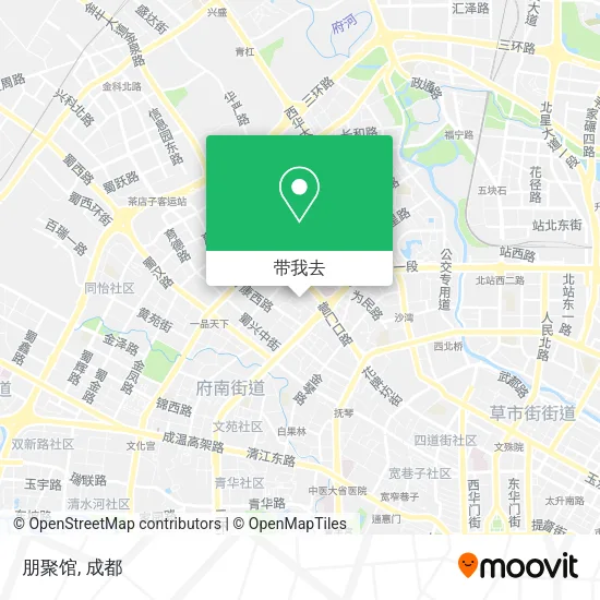 朋聚馆地图