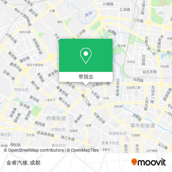 金睿汽修地图